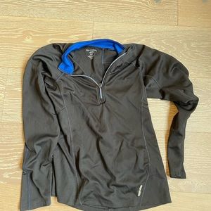 ESPN Grey branded quarter zip